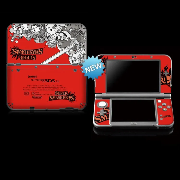 Наклейка на кожу Super ударов Bro s Защитная для нового 3DS XL наклейка Новые Стикеры LL