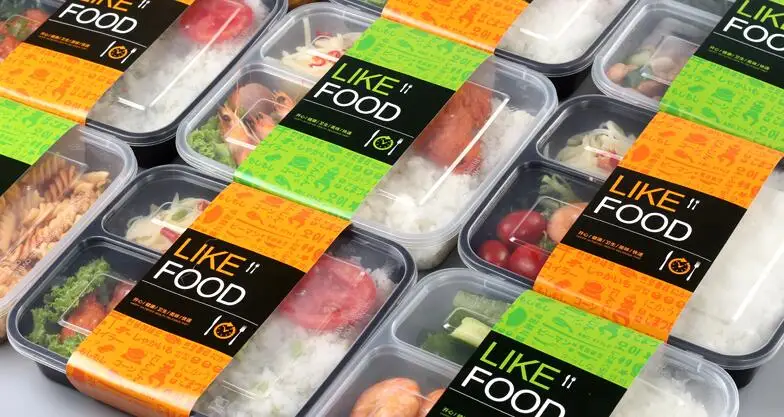 Посуда с 3 отделениями и крышками контейнер для хранения продуктов еды пикника