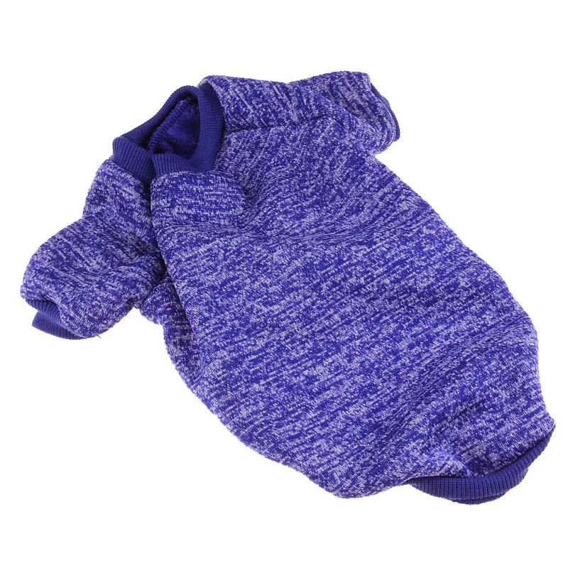 XS-2XL, зимняя теплая одежда для собак, куртка для щенков, пальто, Мягкие Рубашки для собак, Однотонный свитер со щенком для чихуахуа, йоркца, 15