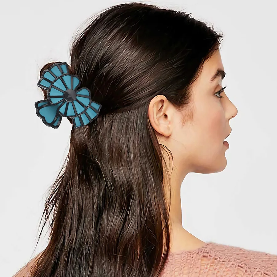 Большой краб для волос женщин головной убор корейский стиль заколка Модная