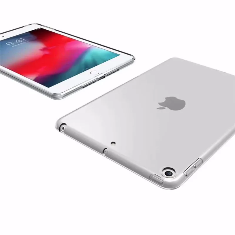 Тонкий мягкий прозрачный силиконовый чехол премиум-класса из ТПУ для Apple iPad mini 5