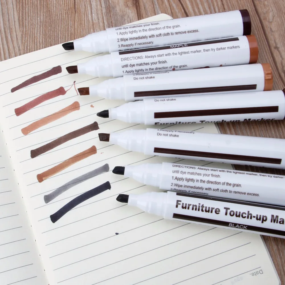 17 шт. мебель Touch Up Kit маркеры и наполнитель палочки дерево царапин восстановление комплект
