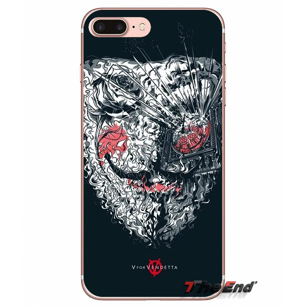 Дизайнерский чехол для Samsung Galaxy S2 S3 S4 S5 MINI S6 S7 edge S8 S9 Plus Note 2 3 4 5 8 Coque Fundas Anonymous Mask V For