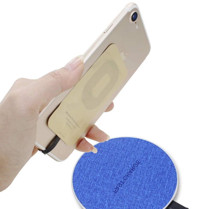 Беспроводное зарядное устройство приемник обновление TI Чип 5В/1А для iPhone USB Micro Type-C