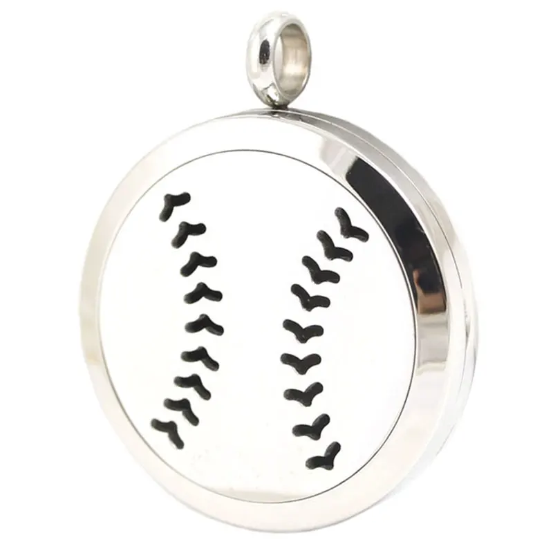 10 шт. Круглая Серебряная спортивная бейсбольная форма из нержавеющей стали