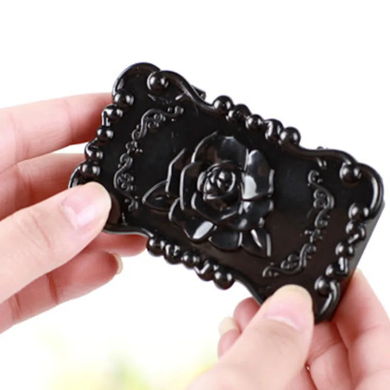 Старинный ящик для хранения ювелирных изделий Портативный косметический макияж