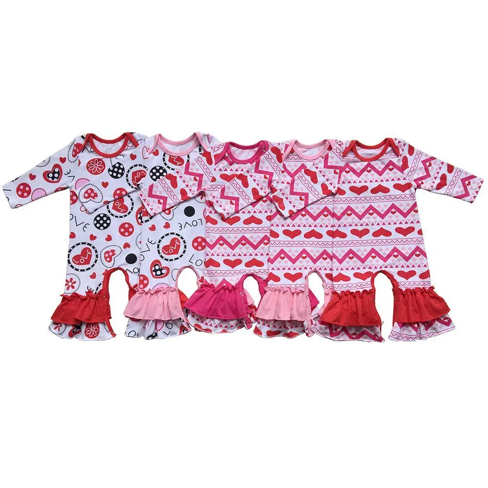 Детский комбинезон с оборками для девочек на День Св. Патрика|baby clothes|wholesale baby