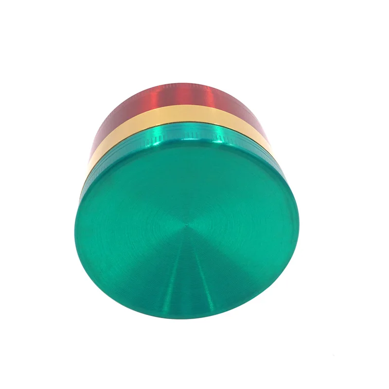 Metal Zinc Alloy Camber Concave Tobacco Crusher colour 63 MM Herbal Muller Hookah Pipe Smoke Smoking Herb Grinder Free Delivery | Дом и сад