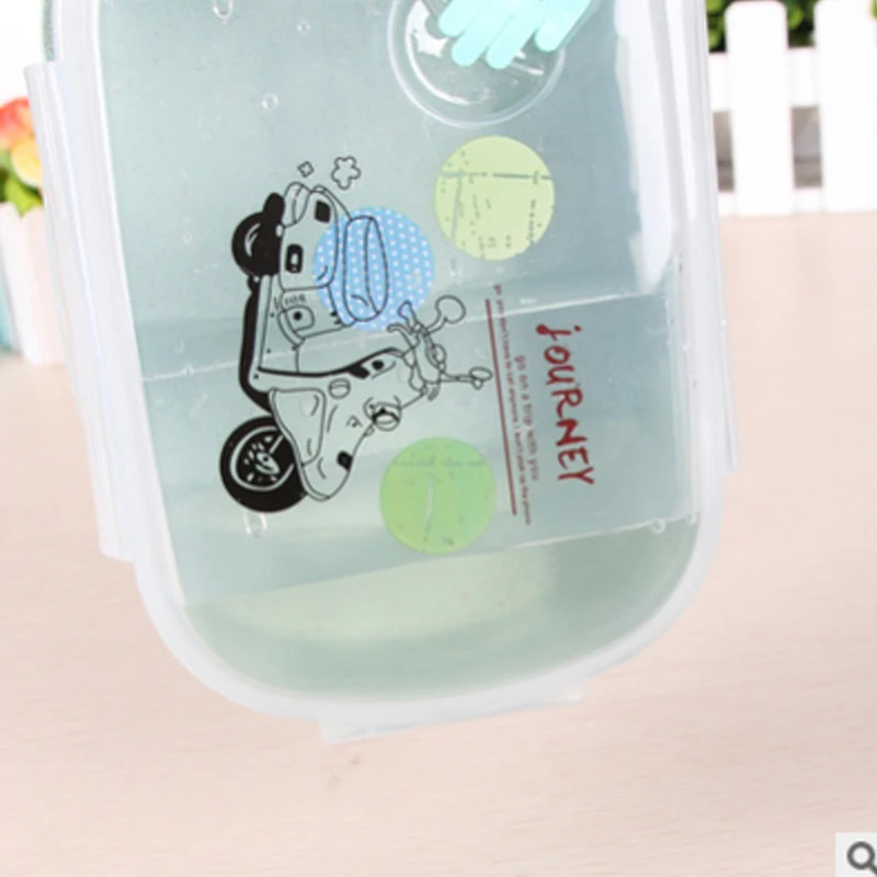 

Microwave special lunch box creative environmental protection division students eat box leakage prevention