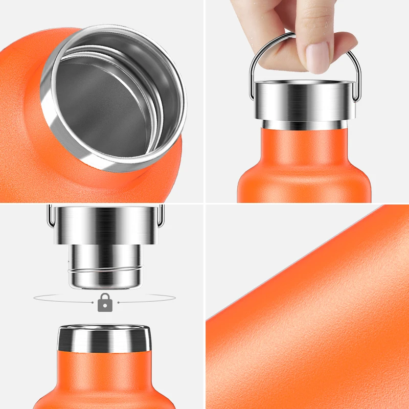 FEIJIAN 600 ml термос Портативный Термальность чашка вакуумная фляга из нержавеющей стали изоляции бутылка для напитков Поддержка настройки под индивидуальные нужды