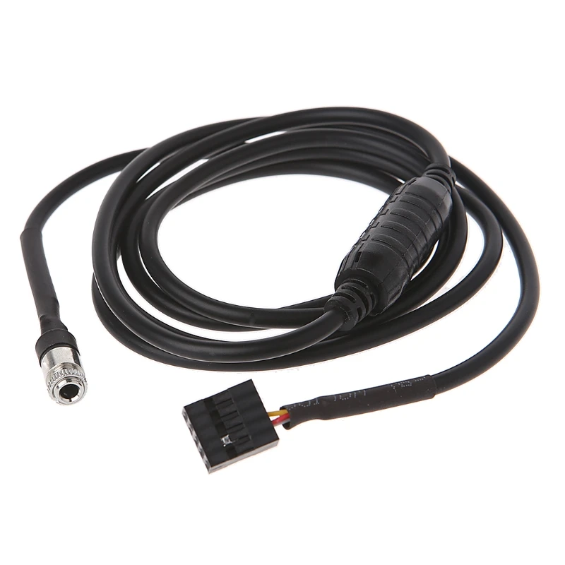 

Car Style 3.5mm AUX Input Mode Cable Female Dash Mountable Socket for BMW E46