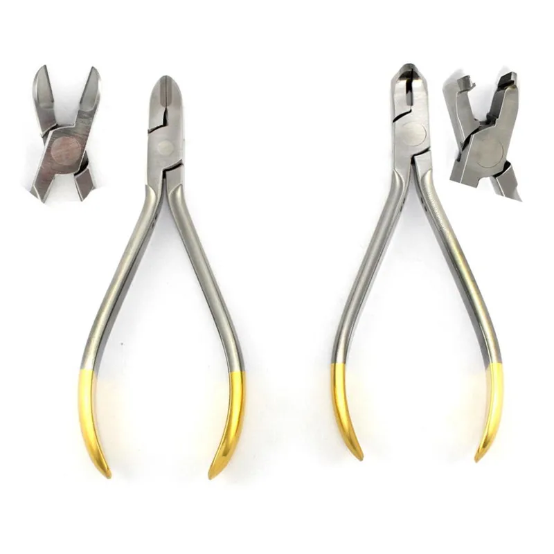 

Set Of 2 Dental Distal End Cutter TC, Hard Wire Cutter TC Orthodontic Lab Pliers
