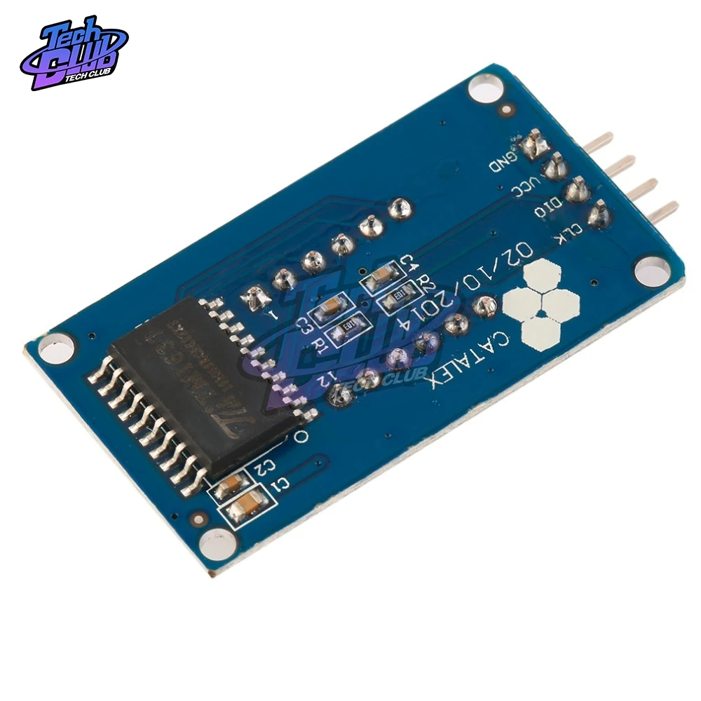 TM1637 4 Bits Digital LED Display Module for Arduino 7 Segment 0.36 inch Clock RED Anode Tube Four Serial Driver Board Pack | Инструменты