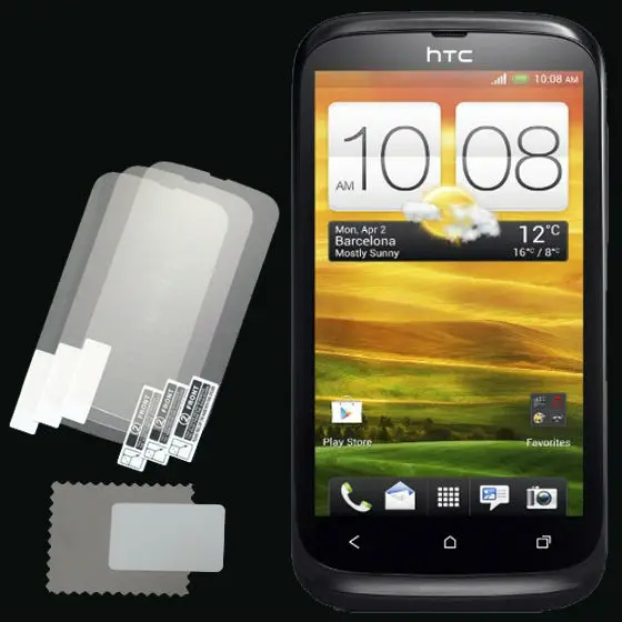 10Pcs/Lot CLEAR Screen Protector Guard Cover with Retail Package for HTC Desire V T328W Free Shipping|package plastic|package linescreen protector