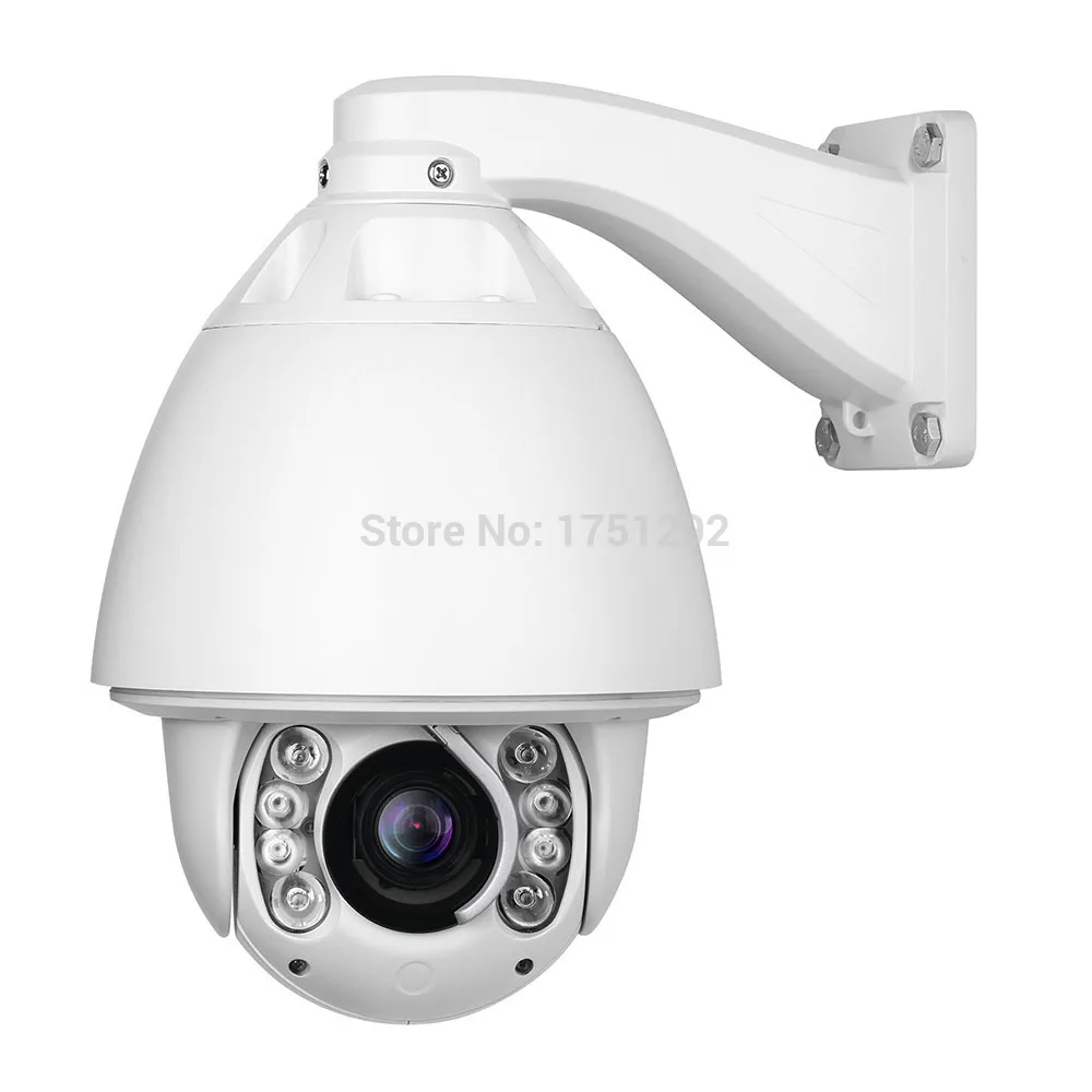 Автоматическое отслеживание PTZ скорость купольная ip-камера Открытый 1080 P HD 20X 30X