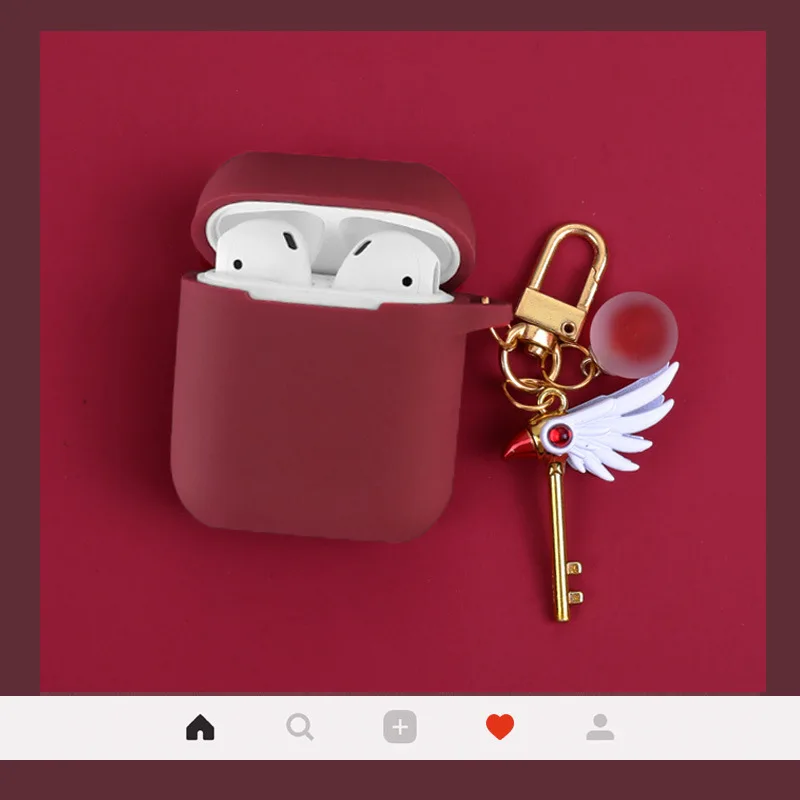 Волшебная карта Sakura применяет airpods2 защитный рукав милый iPhone беспроводной Bluetooth