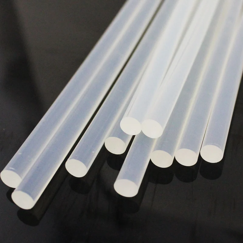 

High-quality 10pcs/lot Hot Melt Adhesives 7mmx20cm Gun Glue Sticks Plastic Sticks for Glue Gun Transparent