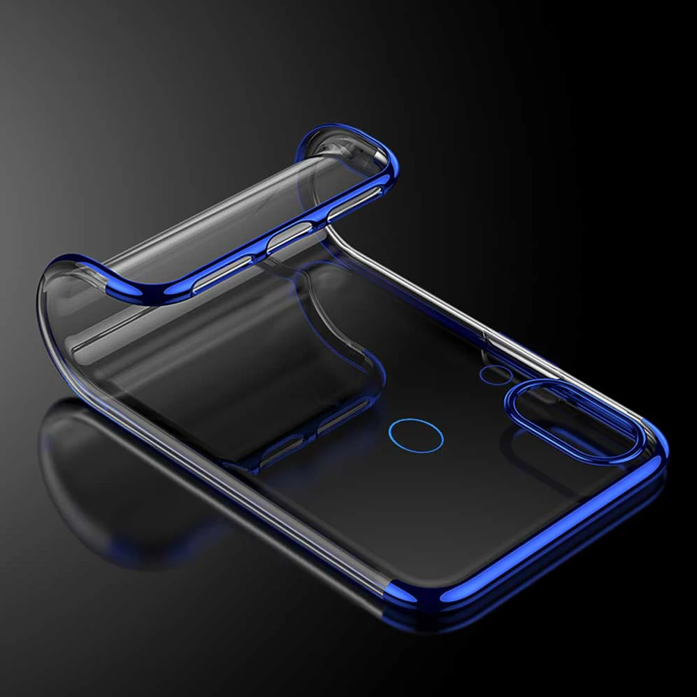 Mayround Coque Case On For Huawei Nova 3i Cases 3 Cover Soft TPU Silicone Transparent Plating Blue Prime 2018 | Мобильные телефоны