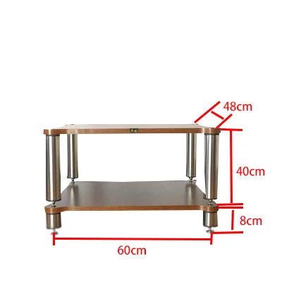 2 Layer Height 5 HIFI аудио динамик сабвуферный усилитель декодер усилителя разделенная версия деревянная рама стойка оборудование амортизатор штатив полка ножка - Цвет: 2 Layer Height 5