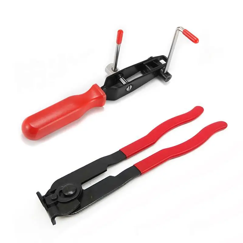 

Onever Auto Repair Tools Cable Type Hose Clips CV Joint Clamp Banding Install Tool for Tire Repair Clamp Removal Plier