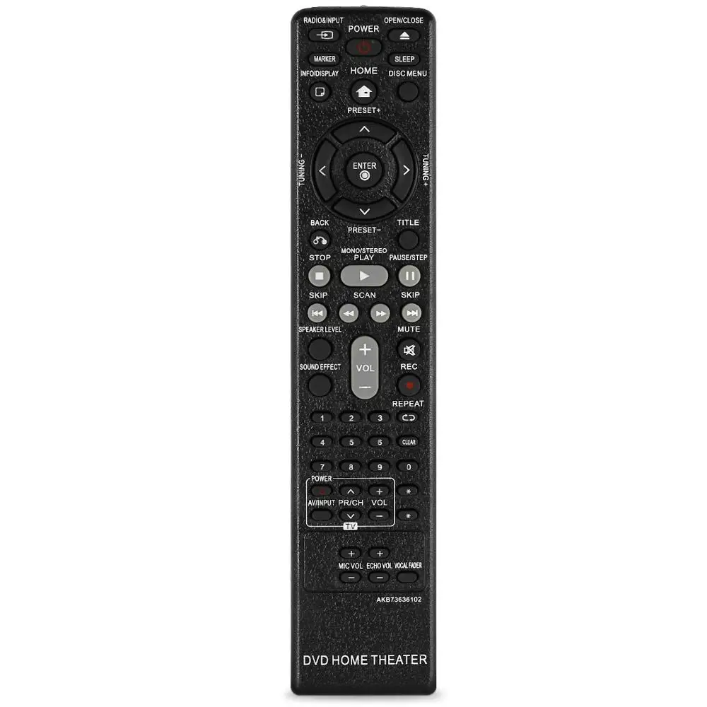 Пульт дистанционного управления для lg домашний кинотеатр DVD AKB73636102 AKB37026851 AKB72911011