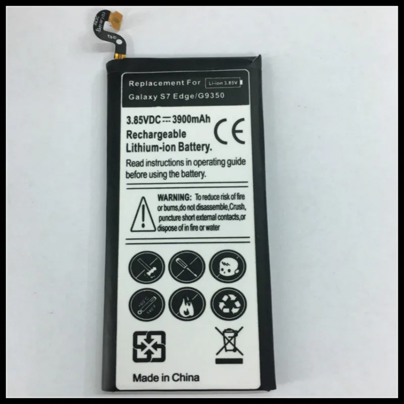 S7 край батареи EB BG935ABE для Samsung Galaxy G9350 G935 G935F G935A G935V батарея s7edge|Аккумуляторы