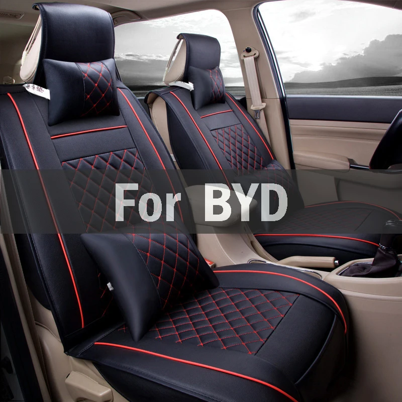 Чехол для автомобильного сиденья Fit Suv 1 комплект кожаная подушка коврик чехлы