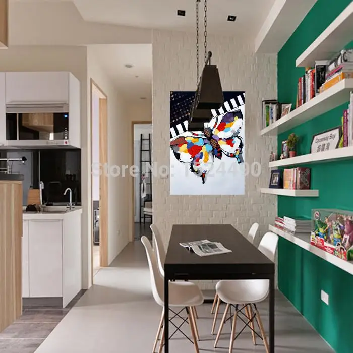 Бесплатная доставка и 100% Высококачественная ручная роспись настенная живопись