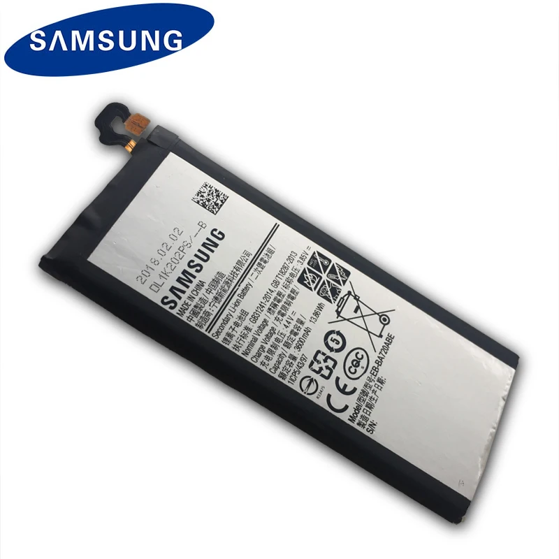 Samsung EB-BA720ABE аккумулятор для мобильного телефона 3600 мАч для Galaxy A7 версия SM-A720 A720 подлинный сменный аккумулятор