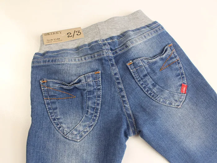 New Arrival Baby Denim Jeans Boys Girls Skinny Kids Spring Long Pants High Quality Casual | Мать и ребенок