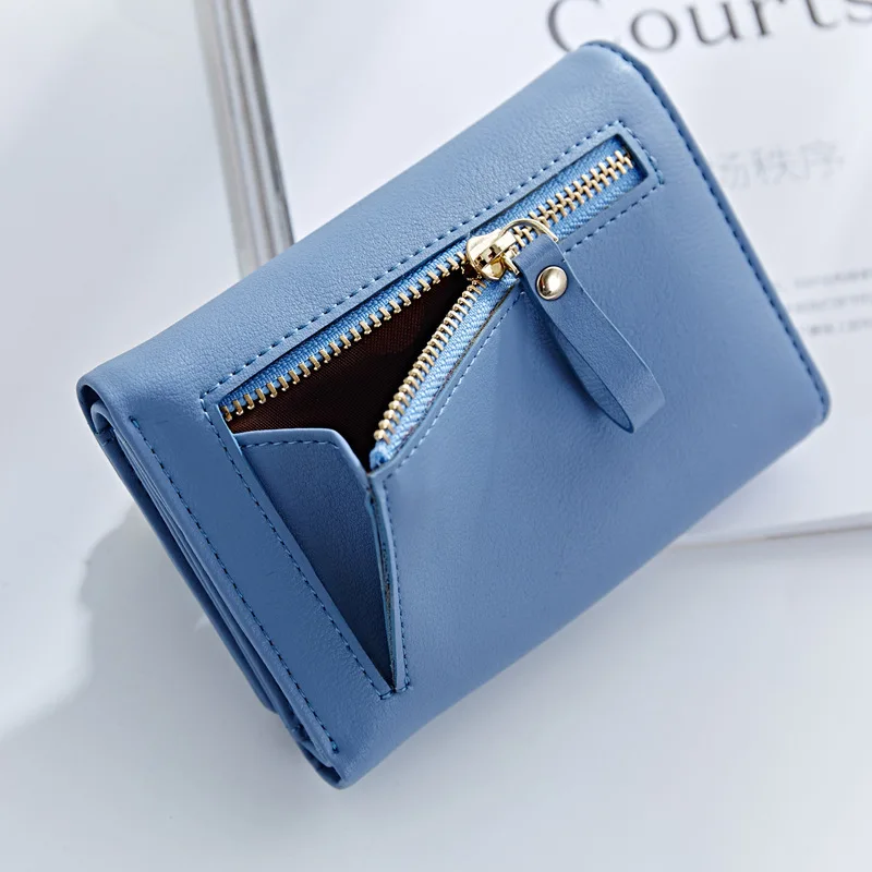 Weichen Новинка 2017 года женские короткие бумажник из модного кожзаменителя Для