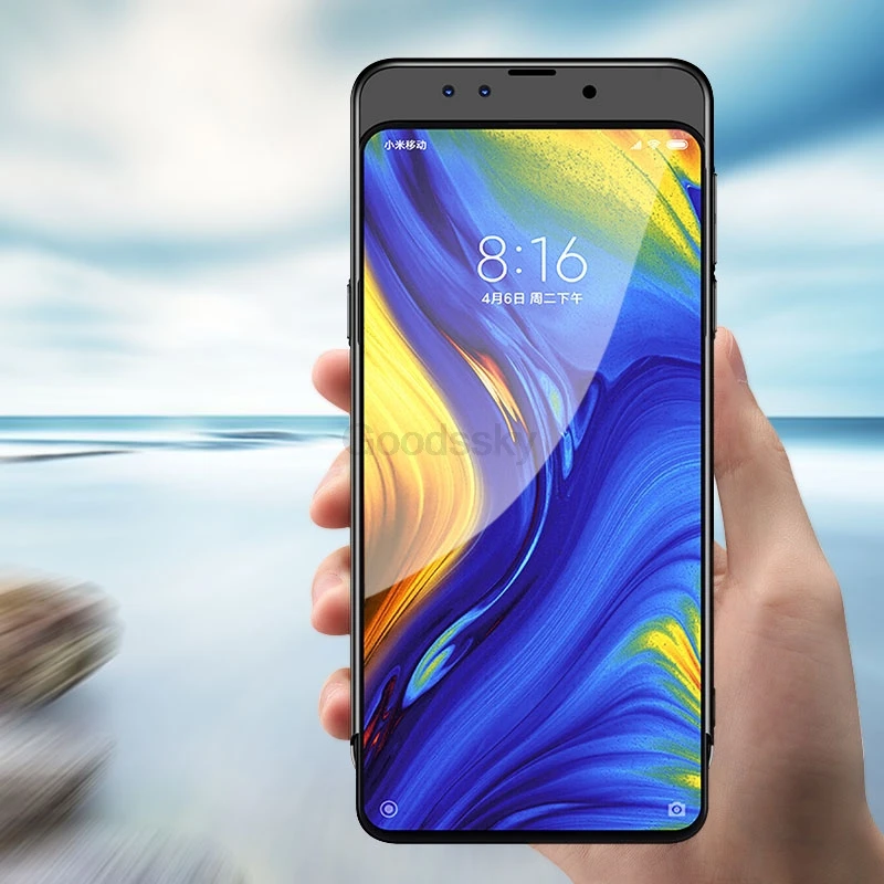 Тонкий магнитный беспроводной Чехол для зарядного устройства для Xiaomi mi 9 mi x 2S тонкий противоударный чехол для внешнего аккумулятора градиентная крышка из закаленного стекла