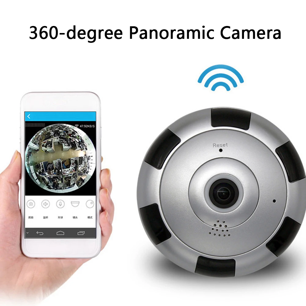 Диктофон DIY ночного видения Видео 360 ° панорамный умный будильник умная мини