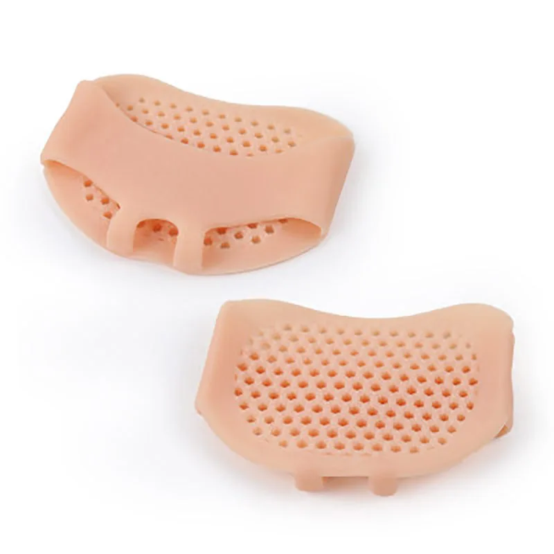 1Pair=2Pc Soft Silicone High Heel Insoles Forefoot Cushions Pain Relief Pad Non-slip Massage Pads Shock Absorption Foot Supports | Красота и