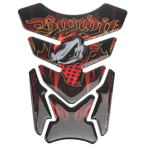 3D череп Стикеры s мото Танк Pad защитный гель Стикеры наклейка для Honda CB CBR Suzuki Bandit 600 650 1200 1250 650S 600S Yamaha - Цвет: MP18-001-0213