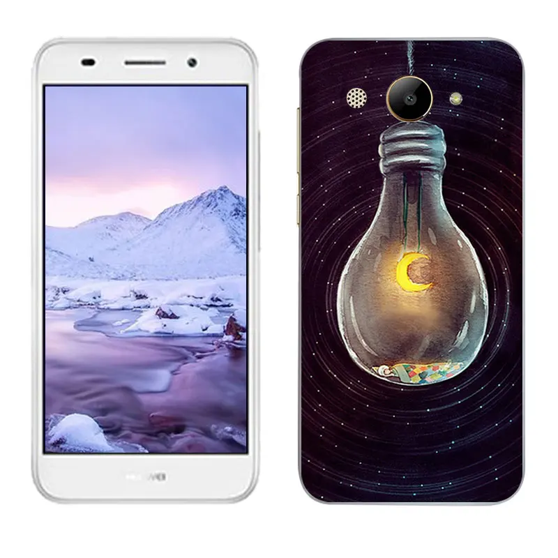 Чехлы для Huawei Y3 2017 с рисунком сна 5 0 дюйма мягкие силиконовые чехлы Y5 Lite MT6737M CRO-L02 |