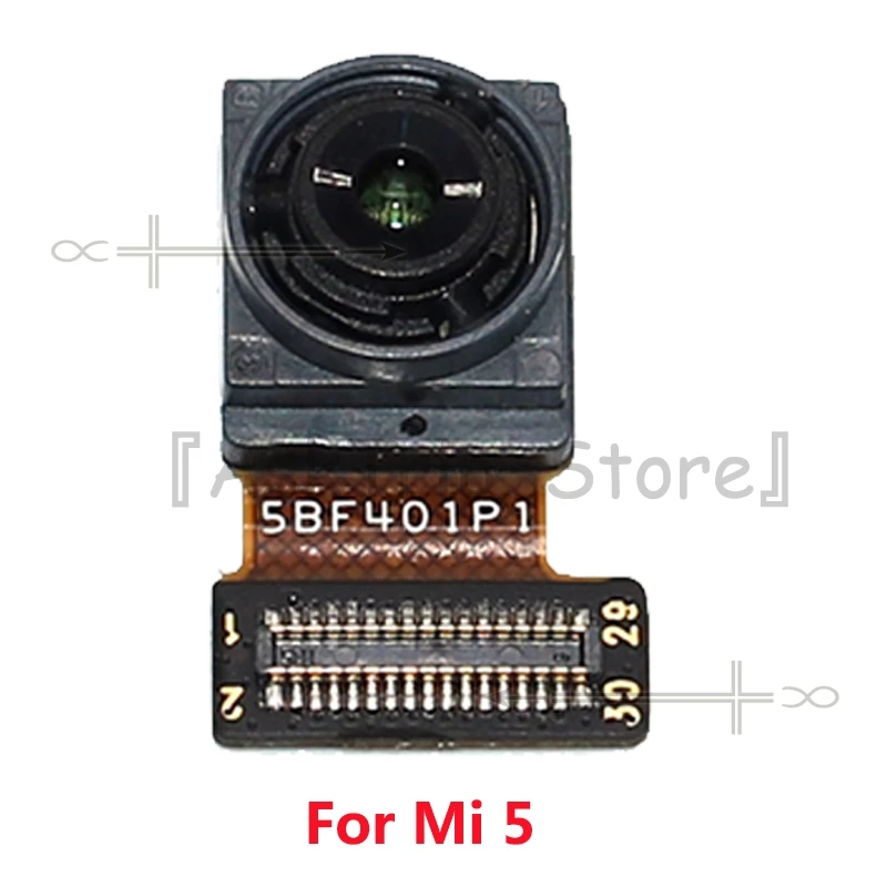For Xiaomi Mi 5 Тестирование оригинальные для Xiaomi Mi Note 3 4 4c 5 5S 6 Max 2 Global перед запасная часть фронтальной маленькой Камера Модуль гибкий кабель, запчасти для ремонта - Цвет: For Xiaomi Mi 5