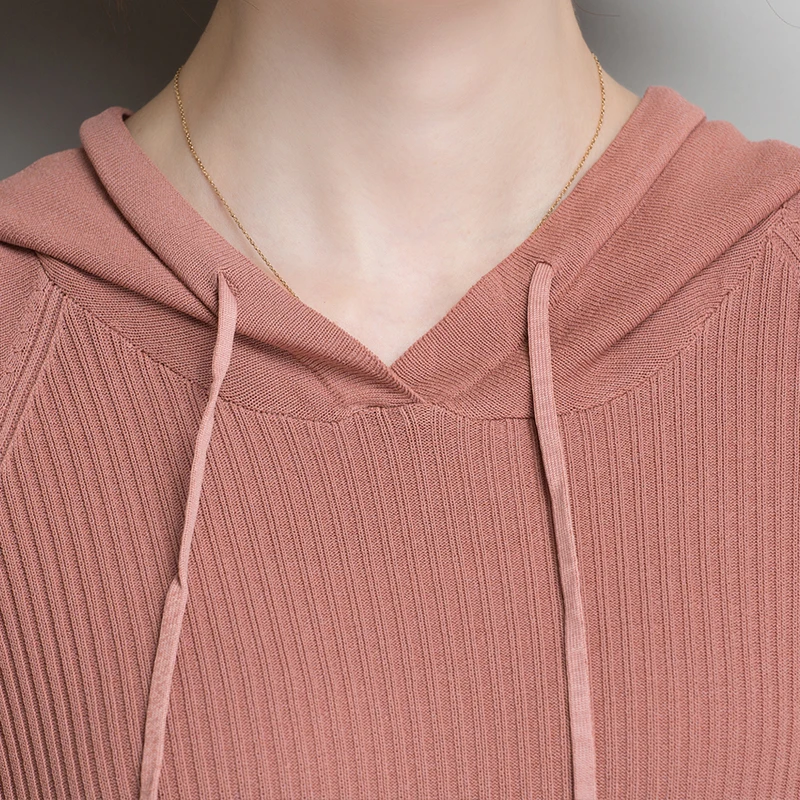 2XL брендовые толстовки весна осень женские толстовки Новые однотонные модные толстовки повседневные свободные дикие толстовки с капюшоном женские