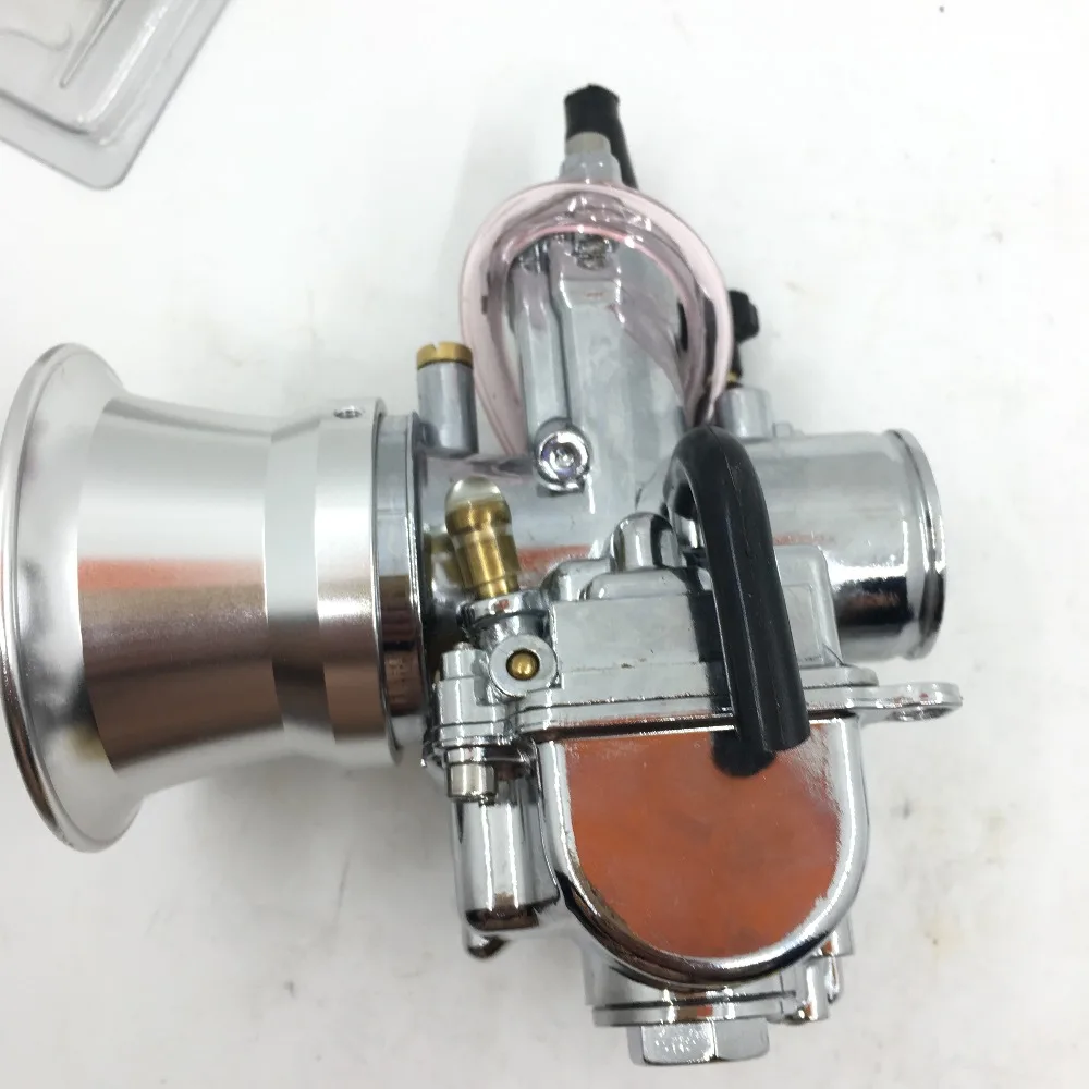 Карбюратор keihin для тюнинга PWK 24 мм КАРБЮРАТОР chrome Edition + Power jet jets stack rep подходит Honda