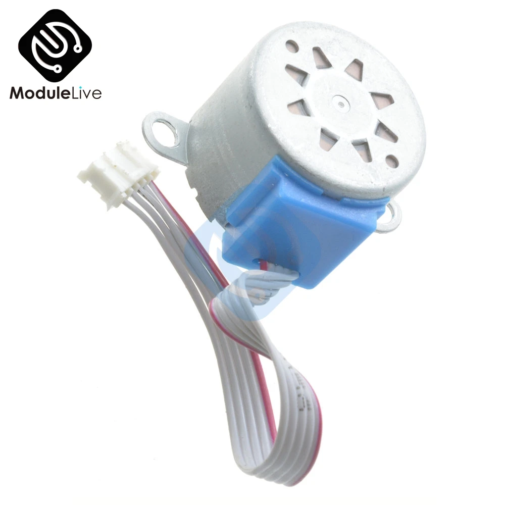 ULN2003 5V 12V 4 фазы 5 Провода 5-проводной Шаговый двигатель Шестерни мотор 28BYJ-48-5V, микро мини электрический шаговый двигатель для PIC AVR 51