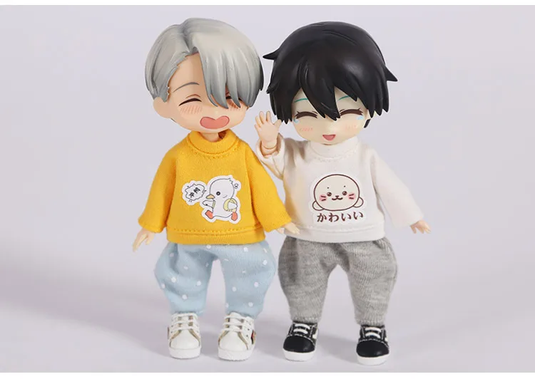 Ob11 obitsu 11 Одежда для кукол Толстовка 1/12 BJD одежда красивый узел свинка сестренка круглая голова платье аксессуары