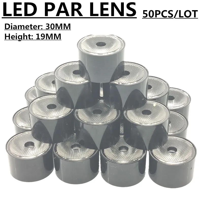 

50pcs/ LED PAR lens Diameter: 30MM/ Height: 19MM professional stage lighting accessories