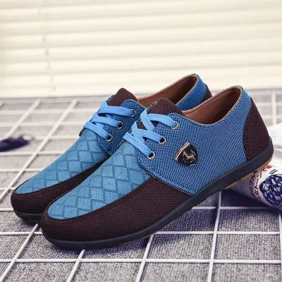 Men Vulcanize Shoes 2021 NEW Canvas Breathable Man Casual Designer Sneakers Loafers Slip-on Male |