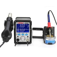 1pc 220v yihua 995d soldering station with free gift iron soldering station