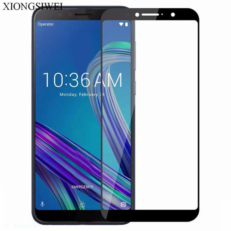 Tempered Glass Asus ZenFone Max Pro M1 ZB602KL Screen Protector Full Cover For ZB ZB602 602 602KL KL X00TD | Мобильные телефоны и