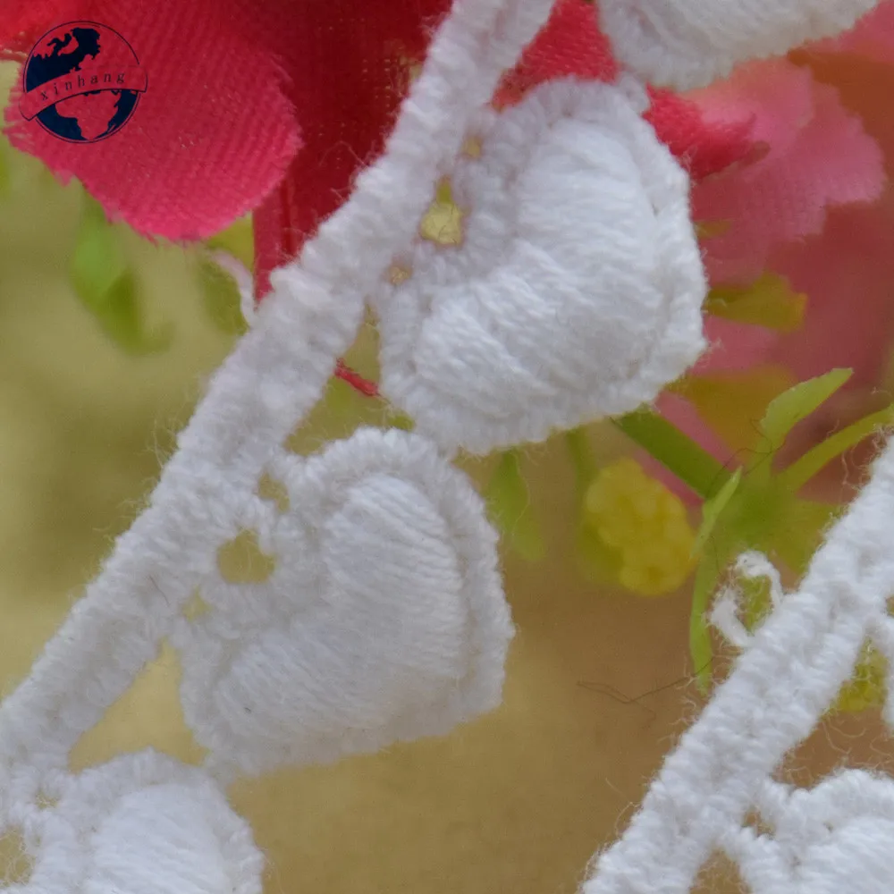 1 см маленькие белые вышитые гипюровые ленты для шитья кружевная отделка или