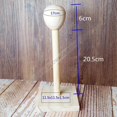 1I4 BJD деревянный парик дисплей стенд Поддержка для 1/6 1" YOSD 1/4 17" 1/3 2" высокий BJD кукла MSD SD DK DZ AOD DD использовать куклы - Цвет: 1I4