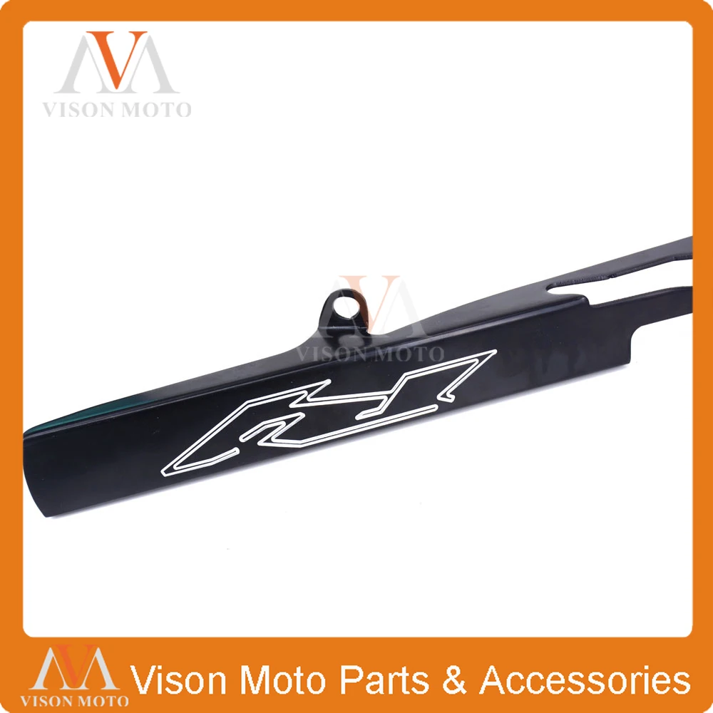 

Motorcycle Chain Guard Cover Shield For YAMAHA YZFR1 YZF-R1 YZF R1 2002 2003 ALUMINUM BLACK