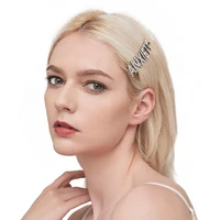 hottest word hair clip blingbling letters bobby pins hairslide unique hair accessories wholesale