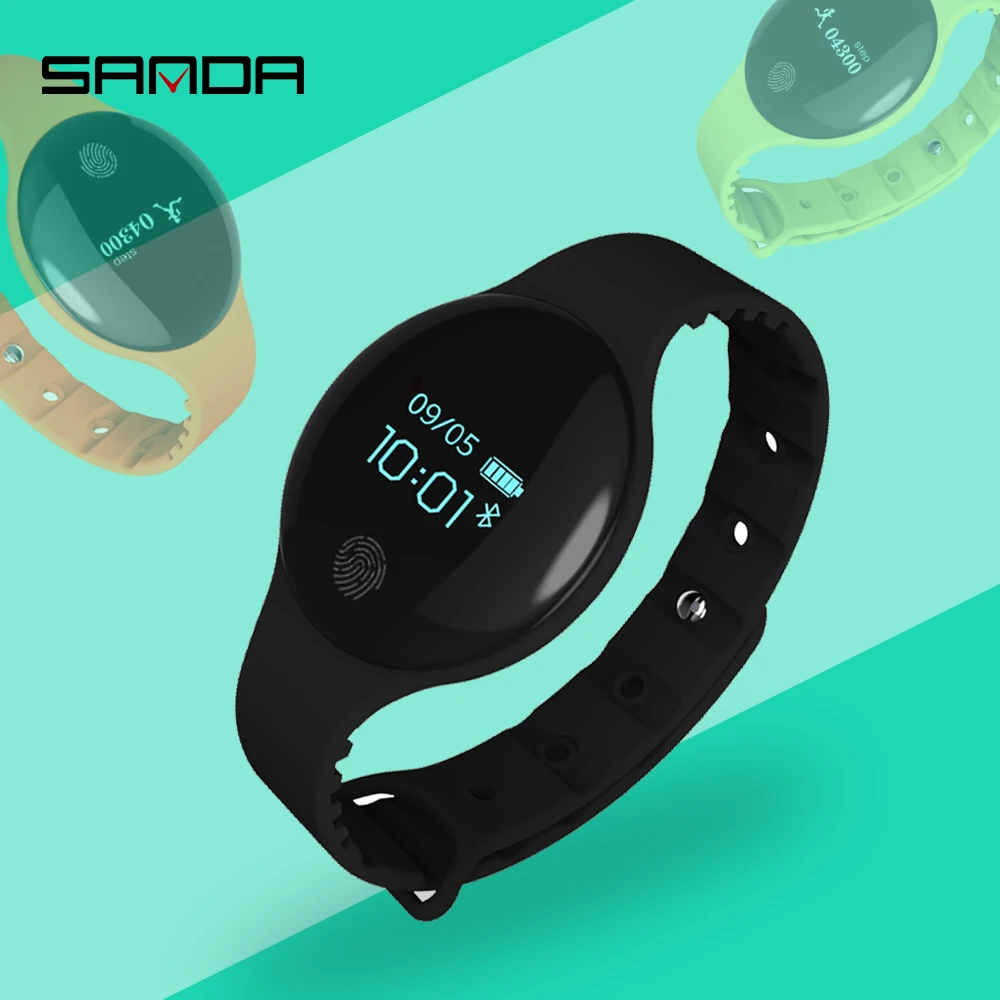 SANDA sd01 Bluetooth Смарт-часы для IOS Android мужчин и женщин Спорт интеллектуальный счетчик